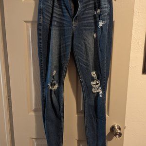 Distressed tall Old Navy jeans